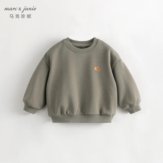 【户外风】马克珍妮秋装男女童字母套头卫衣231250 商品图2