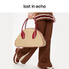[福利价]lost in echo设计师品牌大号撞色保龄球斜跨包手提包 商品缩略图4