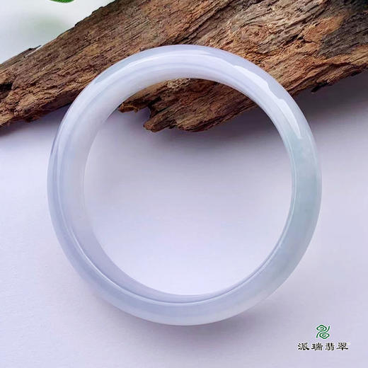 派瑞翡翠 翡翠手镯 糯种 浅紫 商品图1