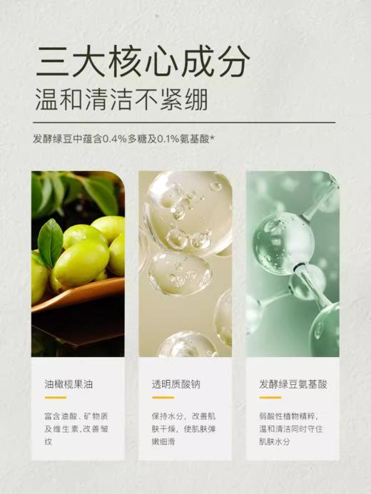 高丽雅娜绿豆美颜洗面奶150ml 商品图3