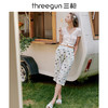 Threegun三枪 【舒肤棉】女士家居中裤睡裤-60802B911 商品缩略图4