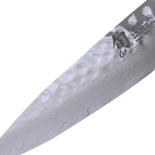 旬水果刀手工锤纹大马士革钢多功能刀刀具 TDM-0700 商品图3