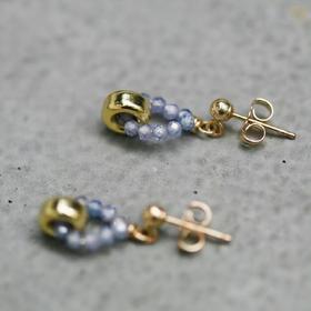SpoiledBrat Jewelry彩色锆石小耳环
