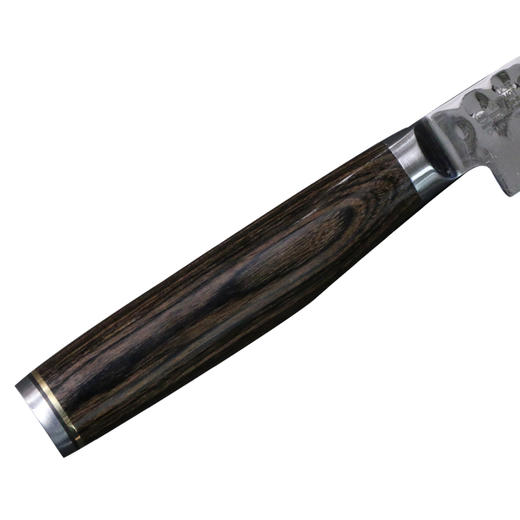 旬水果刀手工锤纹大马士革钢多功能刀刀具 TDM-0700 商品图2