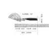 旬水果刀手工锤纹大马士革钢多功能刀刀具 TDM-0700 商品缩略图5