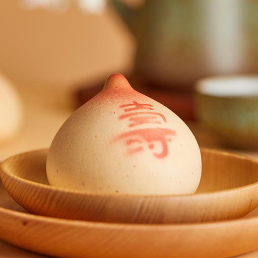 御茶膳房寿桃礼盒生日寿桃馒头老人长辈传统过寿祝寿贺寿大寿桃十全寿桃 商品图3