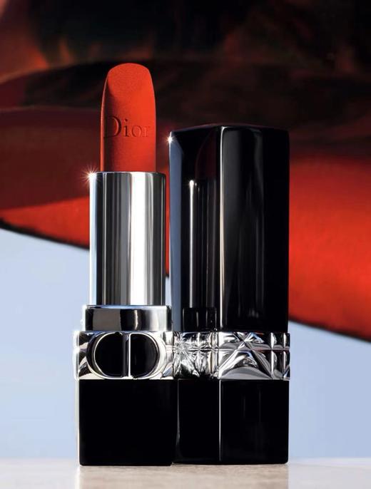 DIOR迪奥烈艳蓝金唇膏888橘调正红3.5g(哑光MATTE) 商品图2