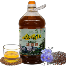 LYX-崆峒山浓香鲜榨胡麻油5L/2.5L