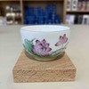 景德镇手工手绘粉彩茶杯品茗杯陶瓷功夫茶具单杯玉瓷描金主人杯 素手繁花 手彩荷花杯 商品缩略图1