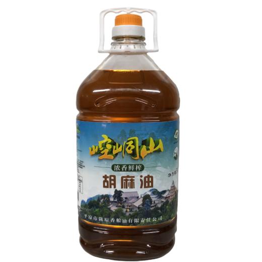 LYX-崆峒山浓香鲜榨胡麻油5L/2.5L 商品图4