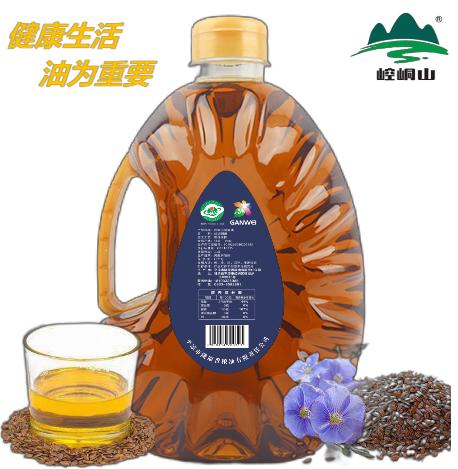 LYX-崆峒山浓香鲜榨胡麻油5L/2.5L 商品图1