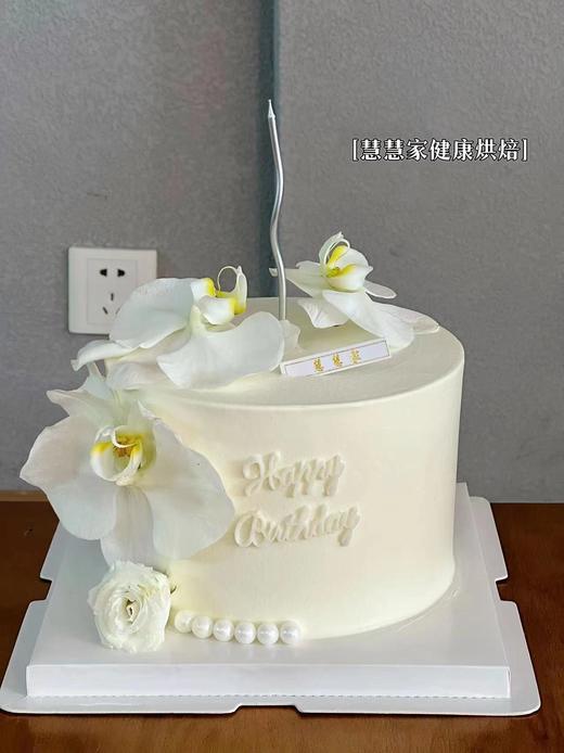 蛋糕定制—蝴蝶花 商品图0