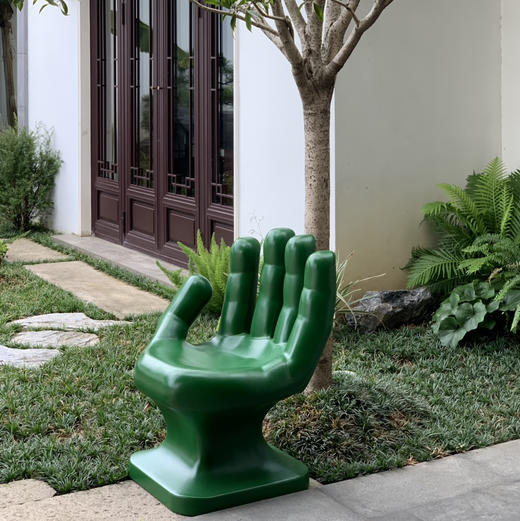 HI! CHAIR你好手椅 Funki手型雕塑休闲沙发座椅 小众艺术中古设计 商品图8