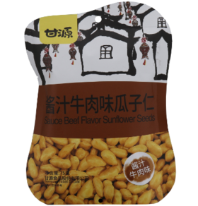 甘源牌75G酱汁牛肉味瓜子仁
