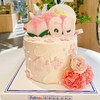 国风寿桃鲜花蛋糕（蛋糕需提前1天下单，不接急单）【页面往下拉，有尺寸和口味选择】 商品缩略图1