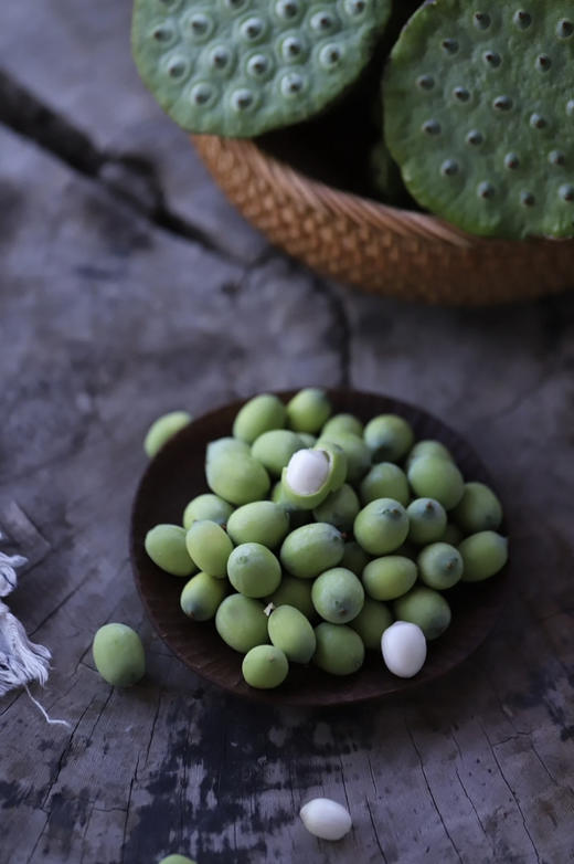 【江西广昌手工白莲子】地标性非遗传统手工制作  可生吃 无硫熏  冷水炖煮粉糯清香 入口即化 回归到农家本味 商品图10