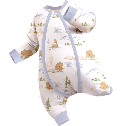 【秒杀价 99元】ibaby×outlast太空科技恒温秋冬针织（不夹棉）分腿双层睡袋 商品图6