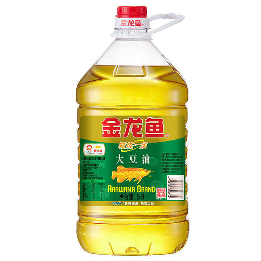 金龙鱼精炼一级大豆油5L食用油 优质大豆 【BC】【YBLY】 商品图1