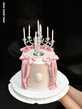 复古巴洛克 · 奶油霜蛋糕（加高款）