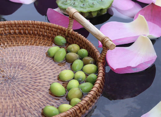 【江西广昌手工白莲子】地标性非遗传统手工制作  可生吃 无硫熏  冷水炖煮粉糯清香 入口即化 回归到农家本味 商品图8