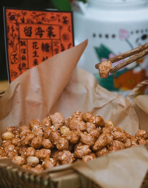 留海棠.糖炒花生米 纯手工炒制，无添加、无香精、无色素、糖衣薄、味道浓 让人惊喜的酥脆甜蜜 独有的配方 商品图4