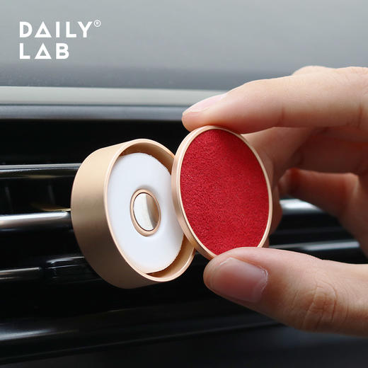 DAILY LAB 360车载香薰香片替换装祛味技术汽车出风口固体香膏 商品图2