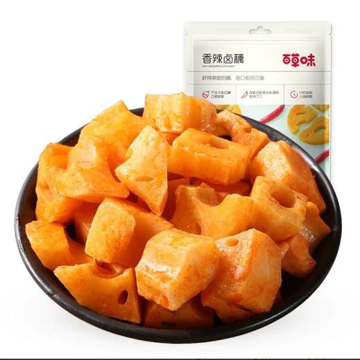 百草味香辣卤藕180g 商品图0