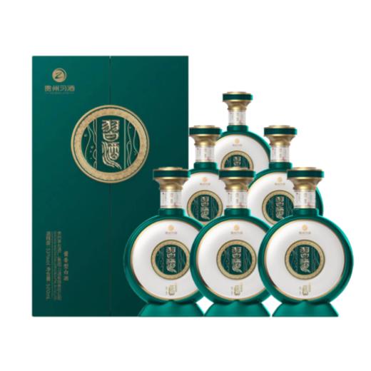 习酒君喜53度酱香白酒整箱500ml*6瓶 商品图0