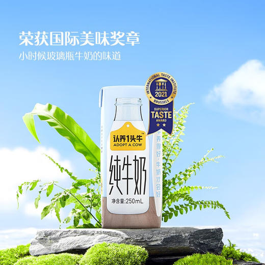 认养一头牛全脂纯牛奶200ml（8A) 商品图2