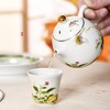 成艺陶瓷中式田园蝶恋花家用防烫过滤功夫茶具 商品缩略图1