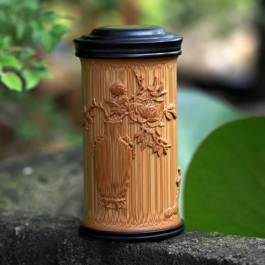 竹雕茶叶罐系列 商品图3