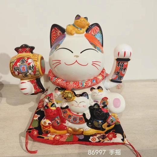 K-FYM招财猫 摇手猫 摆件开业前台招手发财猫家居收银新款 商品图2
