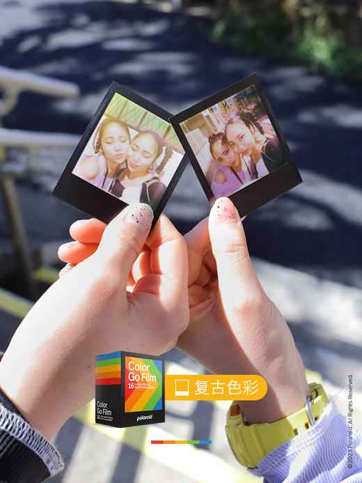 Polaroid/宝丽来 拍立得相纸 GO 16张 黑框【仅限PolaroidGo相机可用】 商品图2