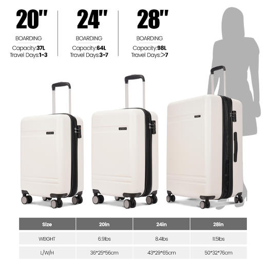 银座外销热卖款GINZA TRAVEL-9316ET扩容拉链箱 商品图12