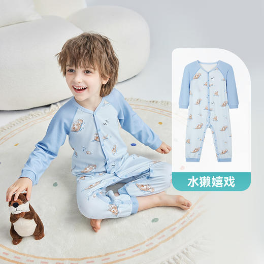【限时79元】ibaby×outlast太空科技恒温抑菌针织长袖连体睡衣73-100码 商品图8