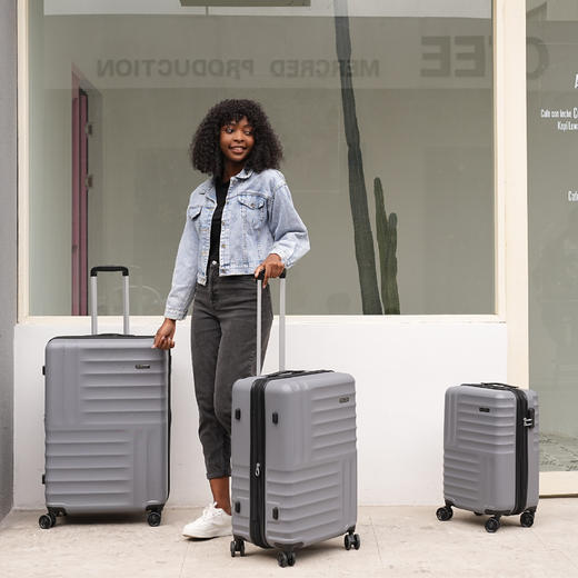 银座外销热卖扩容款9399系列拉链箱 商品图6