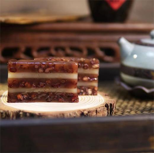 鲤妤 椰汁红豆糕（即食）550g（8片）| 传统粤式手作糕点 商品图4