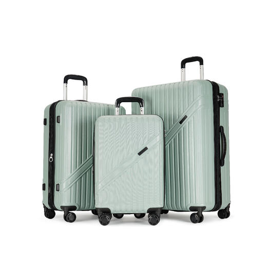 银座最新外销热卖伸缩扩容款9206L系列拉链箱 商品图0