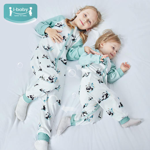 【限时79元】ibaby×outlast太空科技恒温抑菌针织长袖连体睡衣73-100码 商品图0