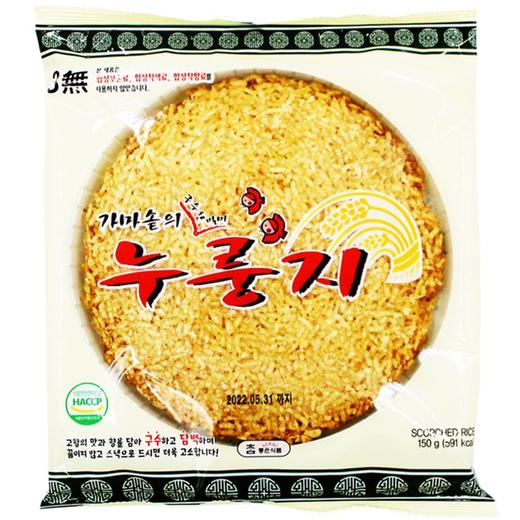 真好食品大铁锅锅巴150g참좋은식품 가마솥 누룽지 商品图0