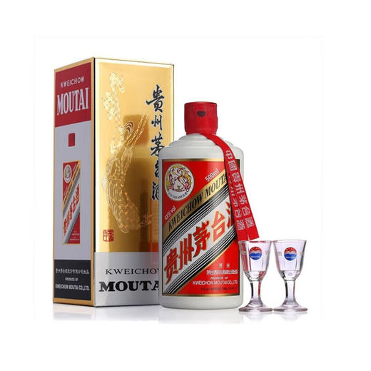 飞天43%vol 500ml贵州茅台酒（带杯）（2023年）(W) 商品图1