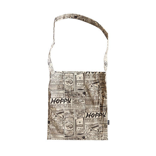 HUJI祤集Flutter单肩包插画复古印花 商品图4