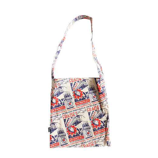 HUJI祤集Flutter单肩包插画复古印花 商品图6