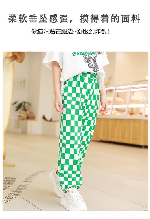 龙之涵 驱蚊速干防蚊裤 吸湿排汗速干防蚊裤 棋盘格凉凉裤  泡泡袖连衣裙 合集 商品图14