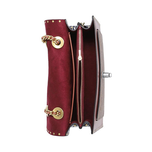 Coach(专柜) 蔻驰 Parker系列山茶花铆钉边饰手提单肩链条包女士斜挎包 C4659B4M2（8月11日-22日CCpark活动现场自提） 商品图1