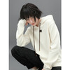 COCOBELLA温暖蓄热连帽卫衣女秋冬自发热休闲白色帽衫SE531 商品缩略图0