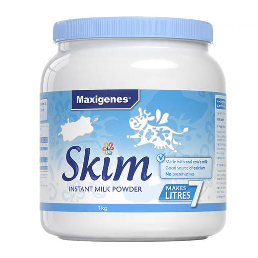 美可卓脱脂牛奶粉1kg 商品图0