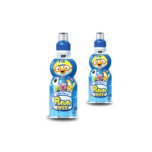 啵乐乐饮料牛奶味235ml 商品图0