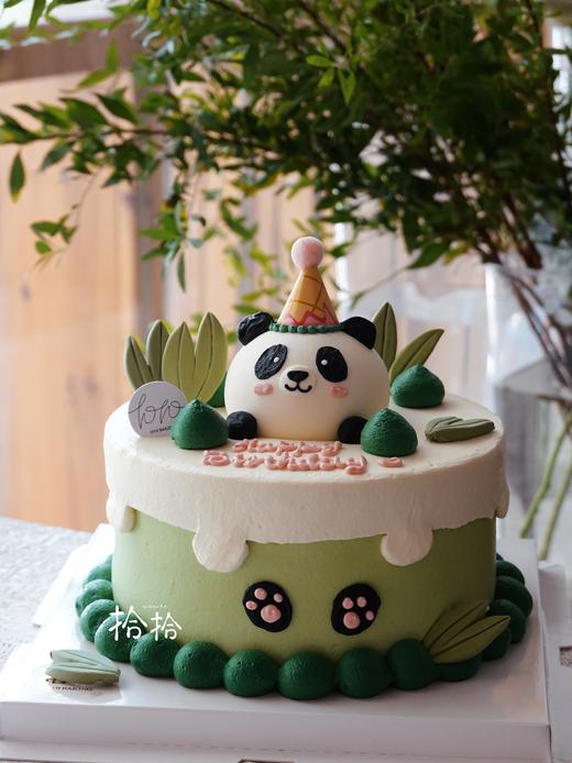 「大熊猫·国宝」手绘立体小动物·100%动物奶油（附图6寸·提前3天预订） 商品图2