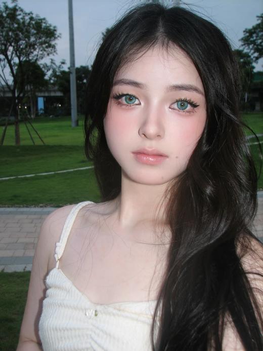 4Youthcon旗下 ·薄荷奶绿｜14.2mm白狮参考着色中等直径｜年抛  2片 商品图3